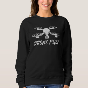 Cool Rc Drone Pilot Flying Quadcopter Drones Aviat Sweatshirt