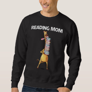 Cool Reading For Mom Women Bookworm Learning Book Sweatshirt