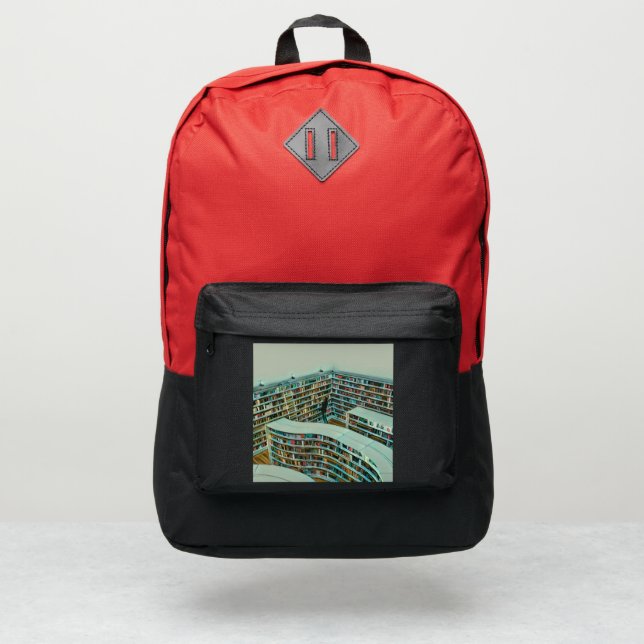 Cool reading lover gift port authority® backpack (Front)