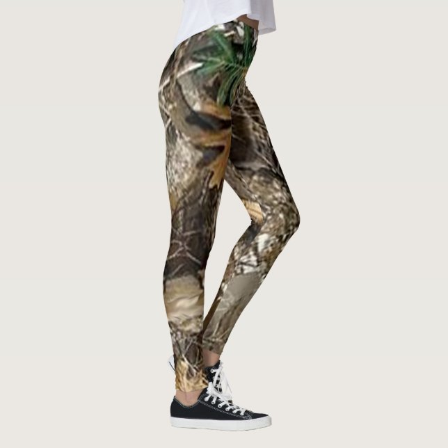 cool real camo camoflage yoga leggings (Right)