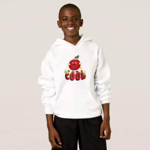 Cool red apple hoodie