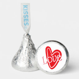 Cool Red Heart With LOVE Hershey&#174;&#39;s Kisses&#174;