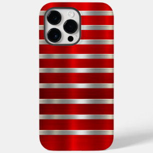 Cool Red Metallic Cell Phone Case