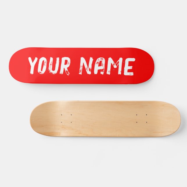 Cool Red Skateboard (Horz)