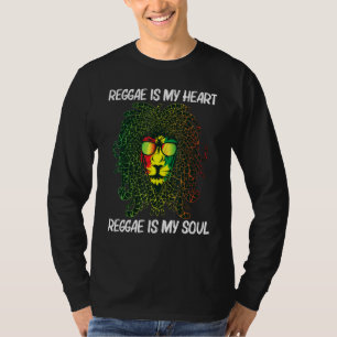 Cool Reggae For Men Women Jamaican Music Genre T-Shirt