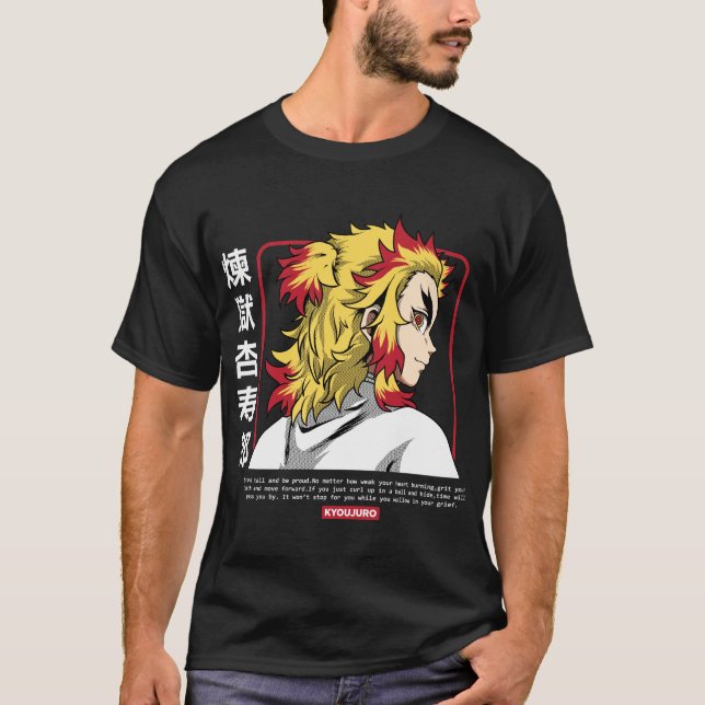 Cool Rengoku Kyojuro T-Shirt (Front)