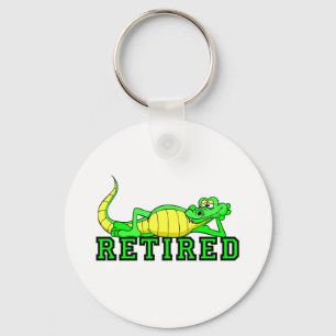 Cool retirement gator keychain
