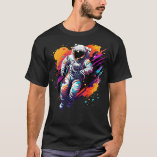 Cool Retro Astronaut T-Shirt