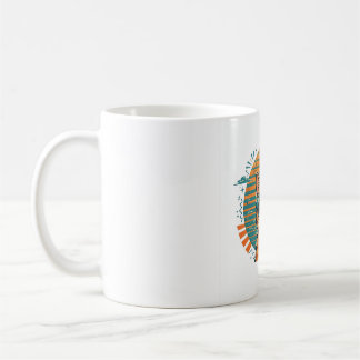 Cool Retro Cat with Sunglasses — Vintage Funny Cat Coffee Mug