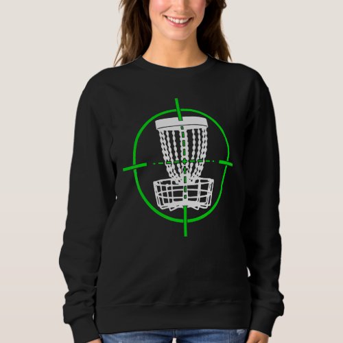 Cool Retro Disc Golf Sport 11 Sweatshirt