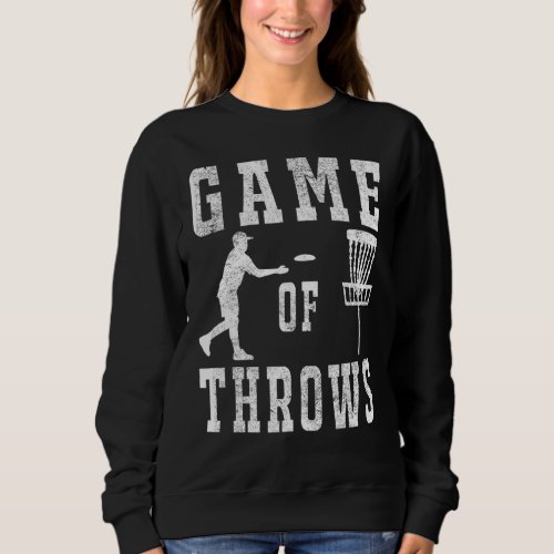 Cool Retro Disc Golf Sport 14 Sweatshirt