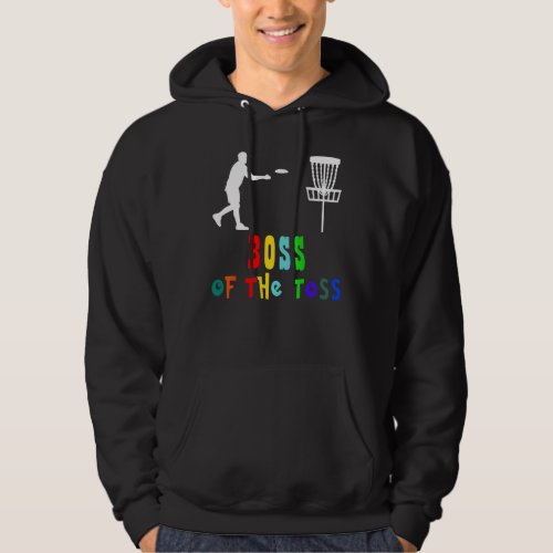 Cool Retro Disc Golf Sport 18 Hoodie