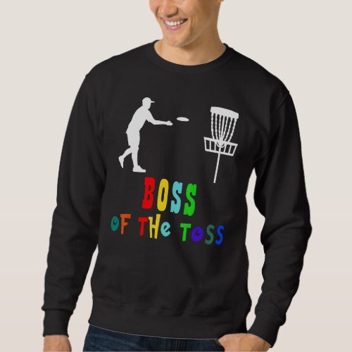 Cool Retro Disc Golf Sport 18 Sweatshirt