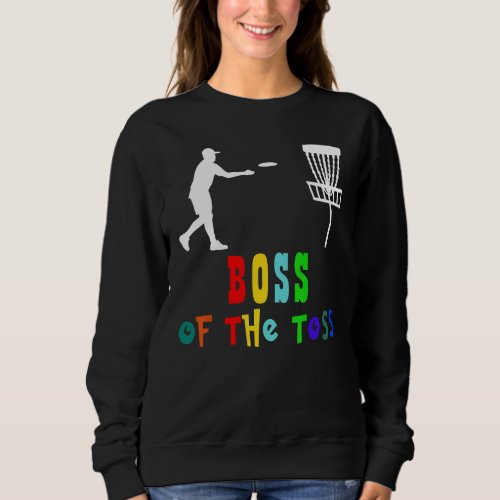 Cool Retro Disc Golf Sport 18 Sweatshirt