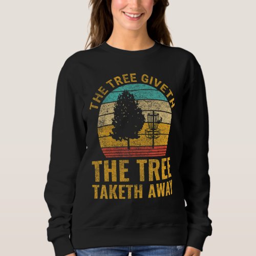 Cool Retro Disc Golf Sport 1 Sweatshirt