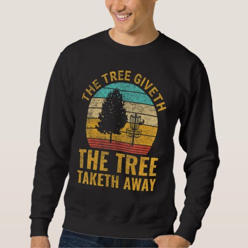 Cool Retro Disc Golf Sport 1 Sweatshirt