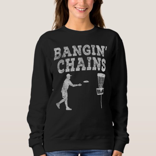 Cool Retro Disc Golf Sport 4 Sweatshirt