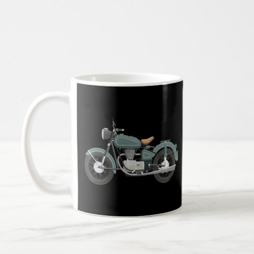 Cool Retro Motorcycle Bikers Engines Bikes Men Wom Coffee Mug