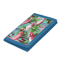 Cool Retro Pink Flamingoes