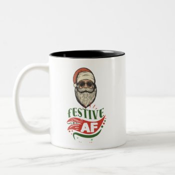 Cool Retro Santa Mug by BaileysByDesign at Zazzle