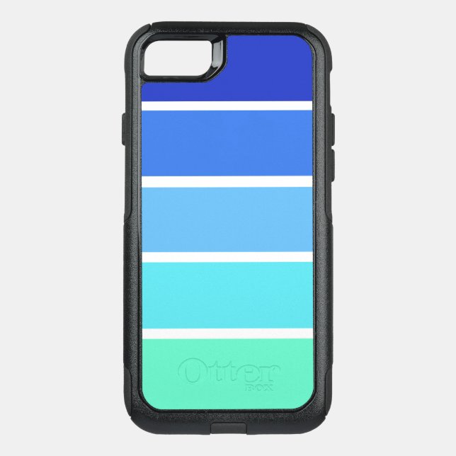 Cool Retro Stripes Otterbox iPhone case (Back)