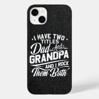 Cool Retro Style Gift for New Grandpas Case-Mate iPhone 14 Plus Case