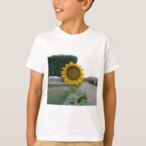 Cool Retro Trendy Hakuna Matata Gifts Sunflower de T_Shirt