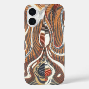 Cool Retro Vintage Aztec iPhone 16 Case