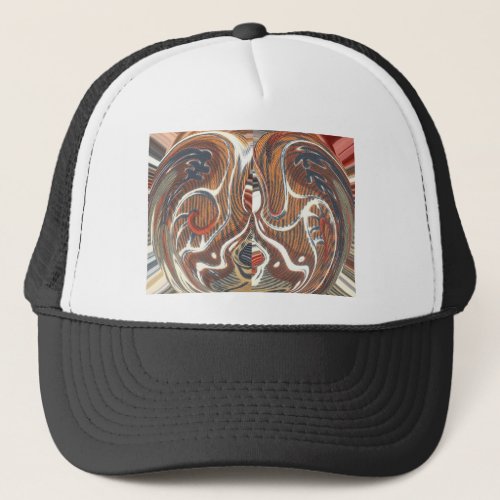 Cool Retro Vintage Aztec Hakuna Matata Colors Trucker Hat