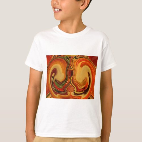 Cool Retro Vintage Hakuna Matata Fall Raster Color T_Shirt