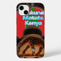 Cool Retro Vintage Hakuna Matata Gifts Kenya Guard Case-Mate iPhone 14 Plus Case