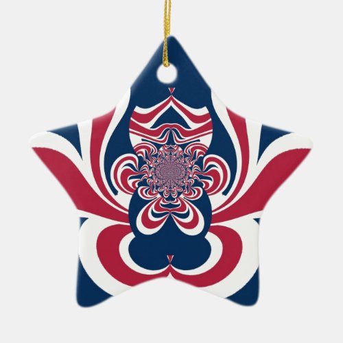 Cool Retro Vintage Hakuna Matata Gifts trendy flag Ceramic Ornament