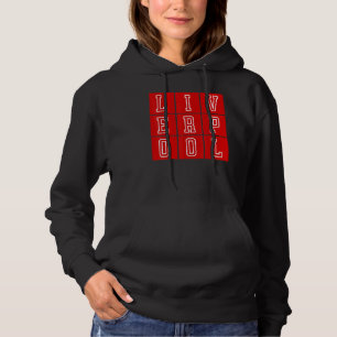 Cool Retro Vintage Look Liverpool Hoodie