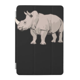 Cool Rhino | Cute Chubby Rhino iPad Mini Cover