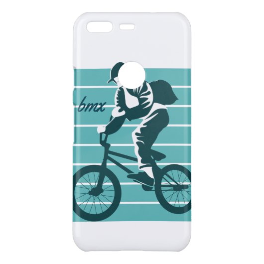 Cool Rider Design - BMX Uncommon Google Pixel Case (Back)