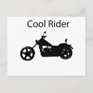 Cool rider postcard