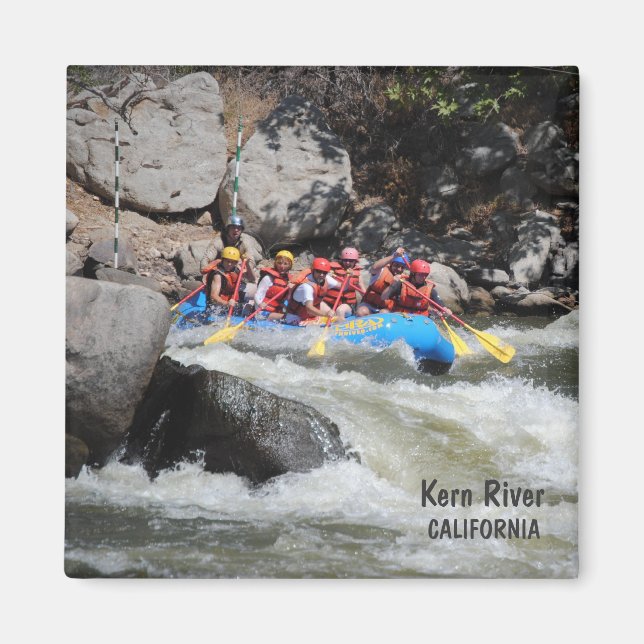 Cool River Rafting Magnet! Magnet (Front)