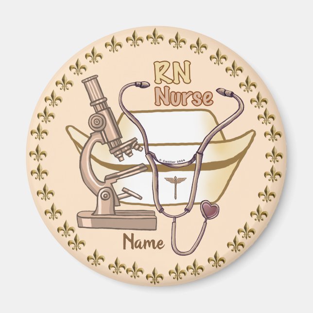 Cool RN Nurse magnet  (Front)