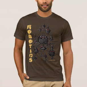 Cool robotics graphic t-shirt design