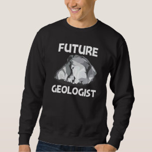 Cool Rock Collecting For Men Women Rock Collector  Sweatshirt