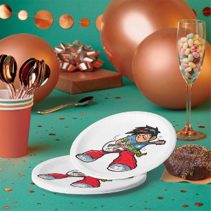 Cool Rock Star Guitarist Fun Musician Paper Plates