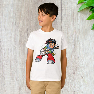 Cool Rock Star Guitarist Fun Musician  T-Shirt