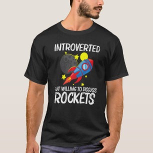 Cool Rocket For Men Women Kids Rockets Space Ship  T-Shirt