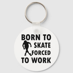 Cool Roller Skate Designs Keychain