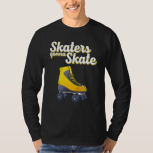 Cool Roller Skating For Men Women Roller Derby Dis T-Shirt