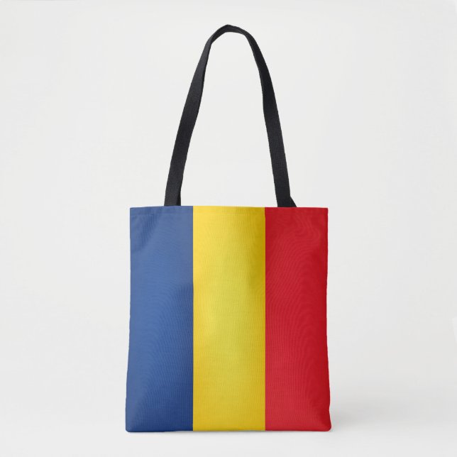 Cool Romania Flag Fashion Tote Bag (Front)