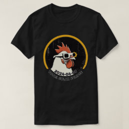 Cool rooster Total solar eclipse 2024 T-Shirt