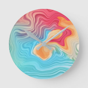 COOL ROUND CLOCK