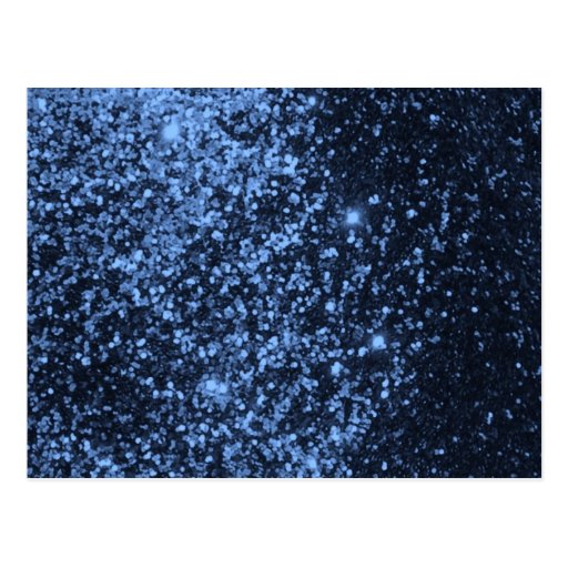 COOL ROYAL BLUE BLACK SPARKLE GLITTER BACKGROUND P POSTCARD | Zazzle