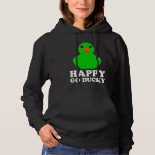 Cool Rubber Duck Lover Lucky Ducky Quack Cute Anim Hoodie